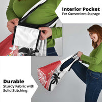 Fiji and Tonga Rugby Custom Grocery Bag Flying Fijians Ikale Tahi Together Pacific - Polynesian Pride