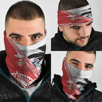 Fiji and Tonga Rugby Custom Neck Gaiter Flying Fijians Ikale Tahi Together Pacific - Polynesian Pride