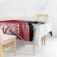 Fiji and Tonga Rugby Custom Tablecloth Flying Fijians Ikale Tahi Together Pacific - Polynesian Pride