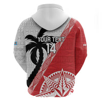 Fiji and Tonga Rugby Custom Zip Hoodie Flying Fijians Ikale Tahi Together Pacific - Polynesian Pride