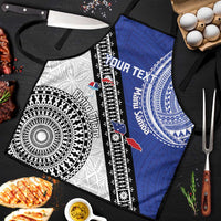 Fiji an Samoa Rugby Custom Apron Flying Fijians Manu Samoa Together Pacific - Polynesian Pride
