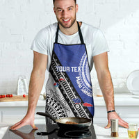 Fiji an Samoa Rugby Custom Apron Flying Fijians Manu Samoa Together Pacific - Polynesian Pride