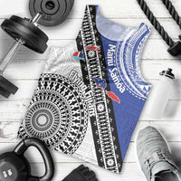 Fiji an Samoa Rugby Custom Men Tank Top Flying Fijians Manu Samoa Together Pacific - Polynesian Pride