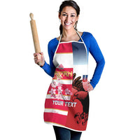 USA and Japan Rugby Custom Apron Eagles Brave Blossoms Together Pacific LT14 - Polynesian Pride