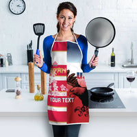 USA and Japan Rugby Custom Apron Eagles Brave Blossoms Together Pacific LT14 - Polynesian Pride