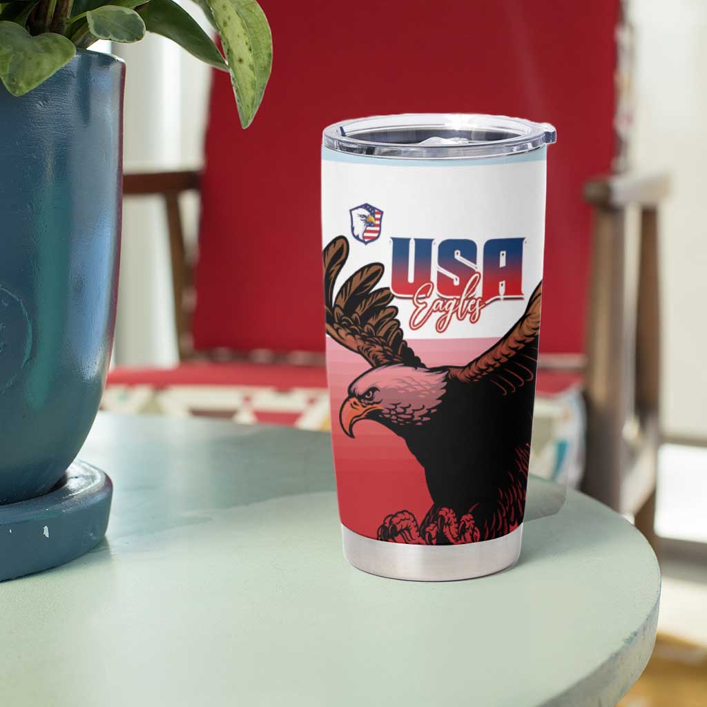 USA and Japan Rugby Tumbler Cup Eagles Brave Blossoms Together Pacific - Polynesian Pride