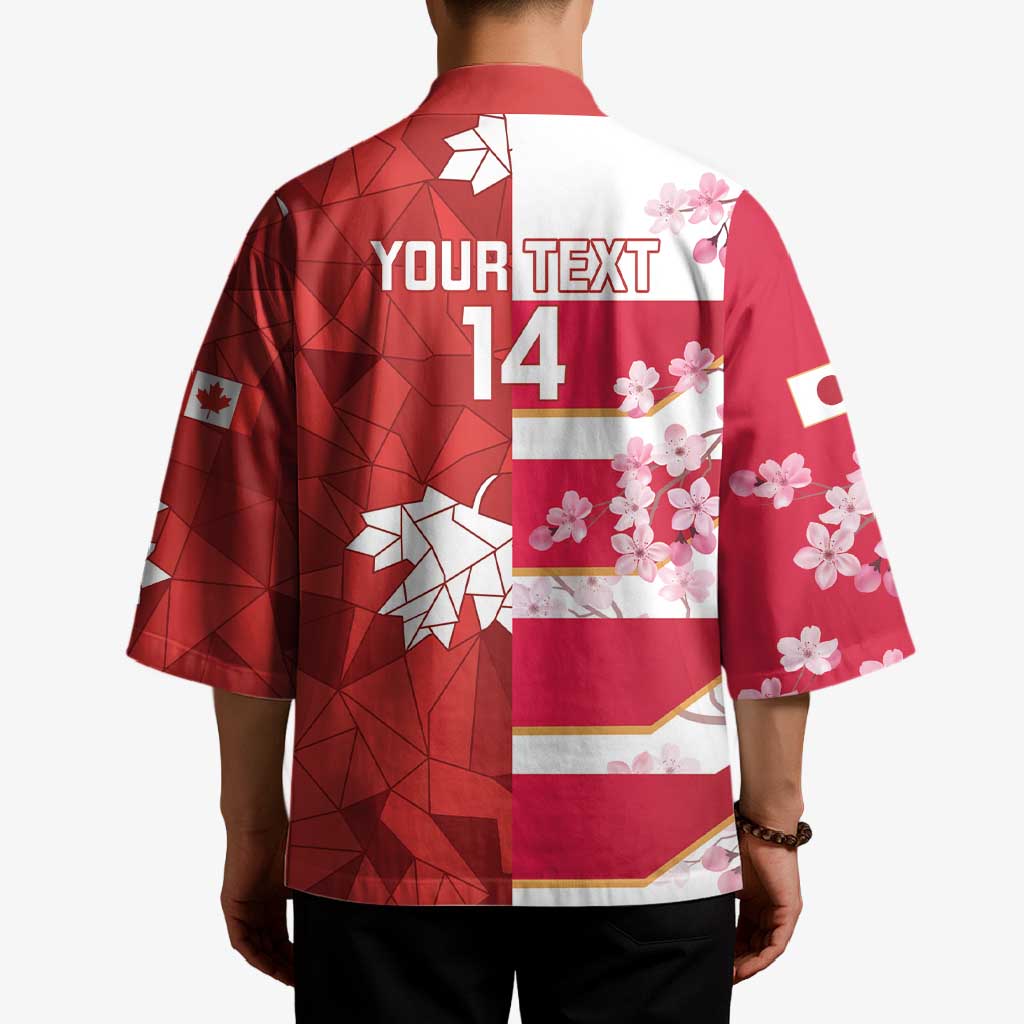 Canada and Japan Rugby Custom Kimono Canucks Brave Blossoms Together Pacific - Polynesian Pride