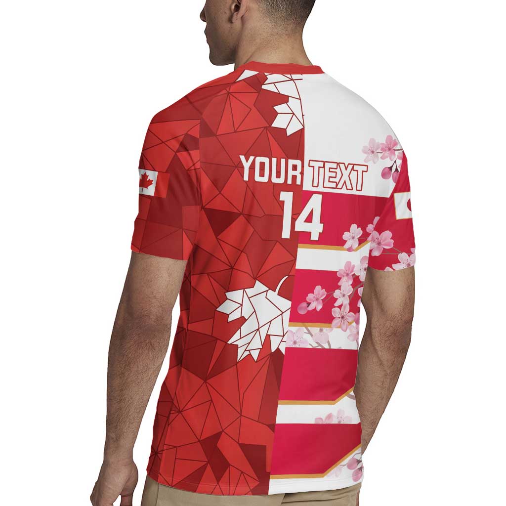 Canada and Japan Rugby Custom Rugby Jersey Canucks Brave Blossoms Together Pacific LT14 - Polynesian Pride