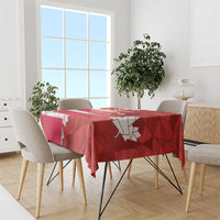 Canada and Japan Rugby Custom Tablecloth Canucks Brave Blossoms Together Pacific LT14 - Polynesian Pride