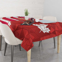 Canada and Japan Rugby Custom Tablecloth Canucks Brave Blossoms Together Pacific LT14 - Polynesian Pride
