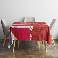 Canada and Japan Rugby Custom Tablecloth Canucks Brave Blossoms Together Pacific LT14 - Polynesian Pride