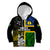 Personalised South Sea Islanders Kid Hoodie Kanakas With New Caledonia Coat Of Arms LT14 Hoodie Black - Polynesian Pride