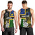 Personalised South Sea Islanders Men Tank Top Kanakas With New Caledonia Coat Of Arms LT14 - Polynesian Pride