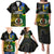 Personalised South Sea Islanders Family Matching Puletasi Dress and Hawaiian Shirt Kanakas With Vanuatu Coat Of Arms LT14 - Polynesian Pride