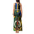 Personalised South Sea Islanders Tank Maxi Dress Kanakas With Vanuatu Coat Of Arms LT14 - Polynesian Pride