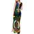 Personalised South Sea Islanders Tank Maxi Dress Kanakas With Vanuatu Coat Of Arms LT14 - Polynesian Pride