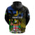 Personalised South Sea Islanders Hoodie Kanakas With Fiji Coat Of Arms LT14 - Polynesian Pride