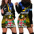 Personalised South Sea Islanders Hoodie Dress Kanakas With Fiji Coat Of Arms LT14 - Polynesian Pride