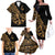 polynesia-family-matching-off-shoulder-long-sleeve-dress-and-hawaiian-shirt-fish-hook-tattoo-go-fishing-polynesian-pattern-gold