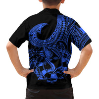 polynesia-kid-hawaiian-shirt-fish-hook-tattoo-go-fishing-polynesian-pattern-blue