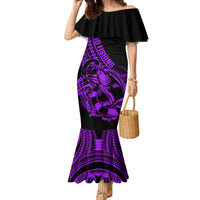 polynesia-family-matching-mermaid-dress-and-hawaiian-shirt-fish-hook-tattoo-go-fishing-polynesian-pattern-purple