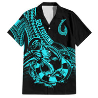 polynesia-family-matching-summer-maxi-dress-and-hawaiian-shirt-fish-hook-tattoo-go-fishing-polynesian-pattern-turquosie