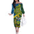 solomon-islands-family-matching-off-shoulder-long-sleeve-dress-and-hawaiian-shirt-tropical-leaves-with-melanesian-pattern