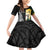 New Zealand and South Africa Rugby Custom Family Matching Off Shoulder Short Dress and Hawaiian Shirt Maori Silver Fern Springbok Together - Polynesian Pride