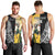 New Zealand and South Africa Rugby Custom Men Tank Top Maori Silver Fern Springbok Together - Polynesian Pride