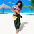 New Zealand and South Africa Rugby Custom Sarong Maori Silver Fern Springbok Together - Polynesian Pride