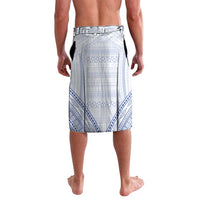 Queen Salote College 100 Years Personalized Lavalava Tonga QSC Heilala Lei White Ngatu Pattern LT14 - Polynesian Pride