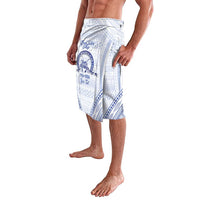 Queen Salote College 100 Years Personalized Lavalava Tonga QSC Heilala Lei White Ngatu Pattern LT14 - Polynesian Pride