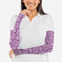 Poni Palaka Quilt Hawaii Arm Sleeves Hawaiian Tropical Monstera Sea Turtle LT14 - Polynesian Pride
