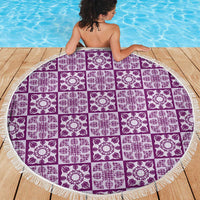 Poni Palaka Quilt Hawaii Beach Blanket Hawaiian Tropical Monstera Sea Turtle LT14 - Polynesian Pride
