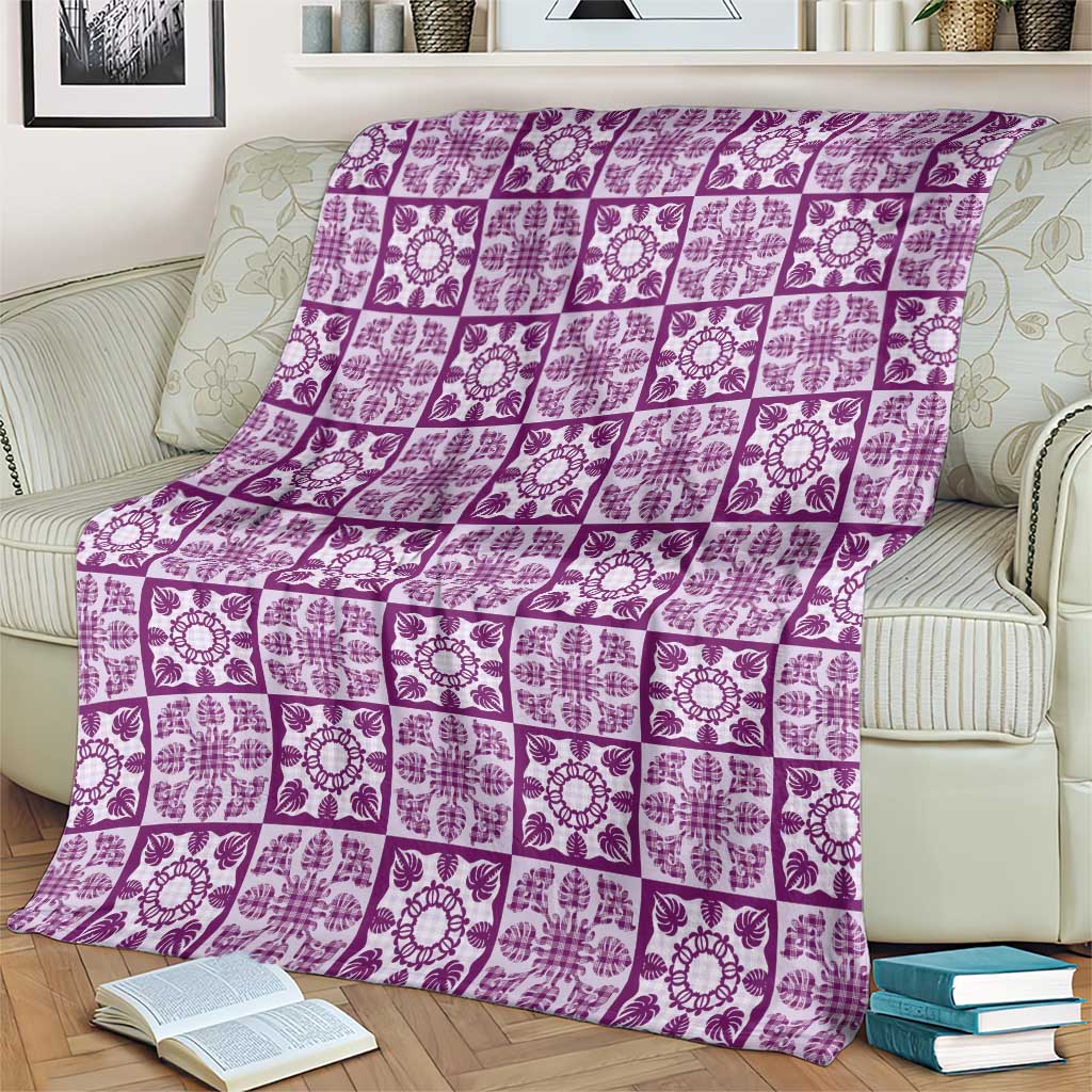 Poni Palaka Quilt Hawaii Blanket Hawaiian Tropical Monstera Sea Turtle LT14 - Polynesian Pride