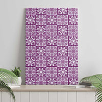 Poni Palaka Quilt Hawaii Canvas Wall Art Hawaiian Tropical Monstera Sea Turtle LT14 - Polynesian Pride