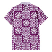 Poni Palaka Quilt Hawaii Family Matching Mermaid Dress and Hawaiian Shirt Hawaiian Tropical Monstera Sea Turtle