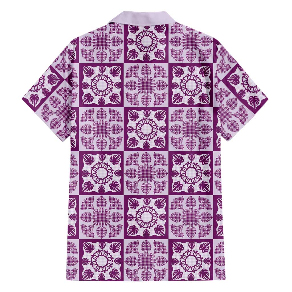 Poni Palaka Quilt Hawaii Family Matching Summer Maxi Dress and Hawaiian Shirt Hawaiian Tropical Monstera Sea Turtle