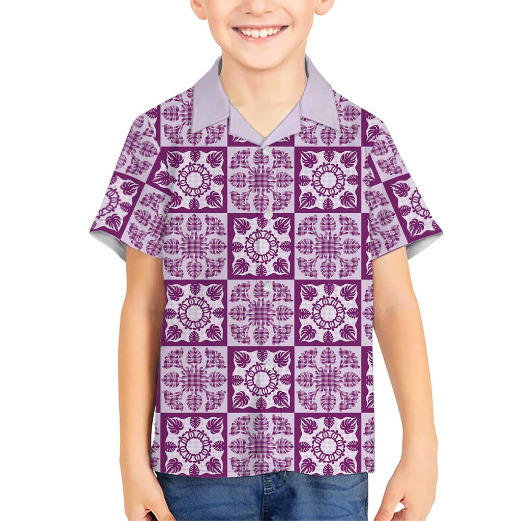 Poni Palaka Quilt Hawaii Family Matching Summer Maxi Dress and Hawaiian Shirt Hawaiian Tropical Monstera Sea Turtle