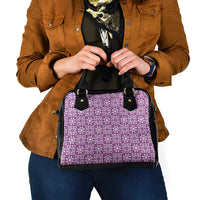 Poni Palaka Quilt Hawaii Shoulder Handbag Hawaiian Tropical Monstera Sea Turtle LT14 - Polynesian Pride