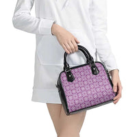 Poni Palaka Quilt Hawaii Shoulder Handbag Hawaiian Tropical Monstera Sea Turtle LT14 - Polynesian Pride