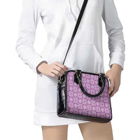Poni Palaka Quilt Hawaii Shoulder Handbag Hawaiian Tropical Monstera Sea Turtle LT14 - Polynesian Pride