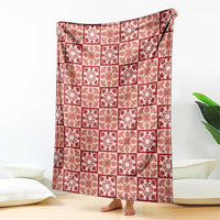 Ulaula Palaka Quilt Hawaii Blanket Hawaiian Tropical Monstera Sea Turtle LT14 - Polynesian Pride