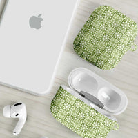 Omaomao Palaka Quilt Hawaii AirPods Case Hawaiian Tropical Monstera Sea Turtle LT14 - Polynesian Pride