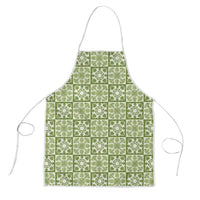 Omaomao Palaka Quilt Hawaii Apron Hawaiian Tropical Monstera Sea Turtle