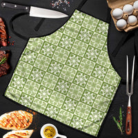 Omaomao Palaka Quilt Hawaii Apron Hawaiian Tropical Monstera Sea Turtle