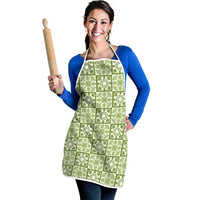 Omaomao Palaka Quilt Hawaii Apron Hawaiian Tropical Monstera Sea Turtle