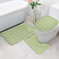 Omaomao Palaka Quilt Hawaii Bathroom Set Hawaiian Tropical Monstera Sea Turtle LT14 - Polynesian Pride