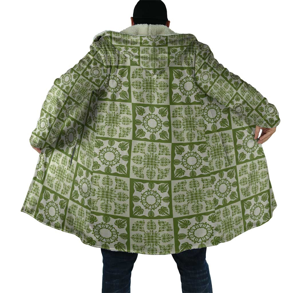 Omaomao Palaka Quilt Hawaii Cloak Hawaiian Tropical Monstera Sea Turtle LT14 - Polynesian Pride