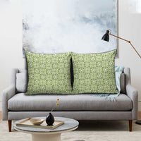 Omaomao Palaka Quilt Hawaii Pillow Cover Hawaiian Tropical Monstera Sea Turtle LT14 - Polynesian Pride
